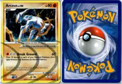 Pokemon Card - Arceus (AR8) AR8 Arceus Holo Rare Holo Lightly Played - Image 3