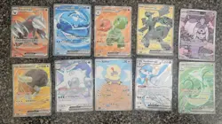 Pokemon Full Art Lot Of 10 Cards - Image 1