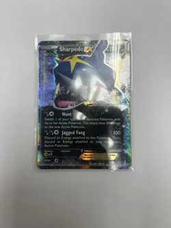 Pokemon TCG Sharpedo EX Ultra Rare Card 91/160 XY: Primal Clash - Image 1