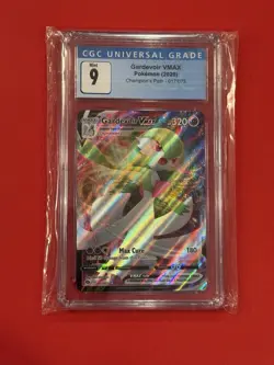 Pokemon Gardevoir VMAX TCG Champions Path Holo Ultra Rare Card 017/073 9 Mint - Image 1