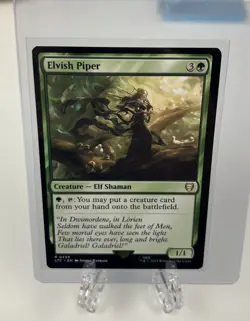 Elvish Piper - Commander: the Lord of the Rings: Tales of Middle-Earth Rare Card - Image 1
