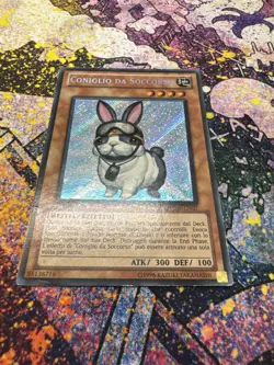 Rescue Rabbit PHSW-EN027 Secret Rare 1st Edition Yugioh Card ITALIAN - Image 1