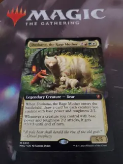 Mtg. Duskana, the Rage Mother. Extended Art. Murders at Karlov Manor. Nm - Image 1