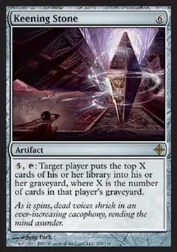 Keening Stone -Foil Light Play MTG Rise of the Eldrazi - Image 1