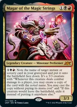 Mint/Near-Mint, English - 1 x MTG Magar of the Magic Strings Unfinity - Image 1