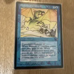 Illusions of Grandeur, Ice Age, Regular, Magic the Gathering. MTG Reserved List - Image 1