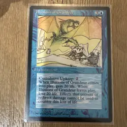 Illusions of Grandeur, Ice Age, Regular, Magic the Gathering. MTG Reserved List - Image 2