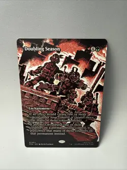 Doubling Season (Borderless) Teenage Mutant Ninja Turtles Source Material... - Image 1