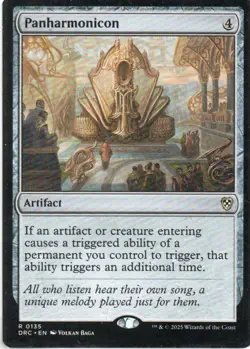 MTG: Aetherdrift Commander: Panharmonicon: Lightly Played Condition - Image 1