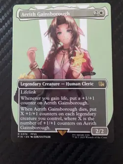 Aerith Gainsborough (Borderless) Final Fantasy Regular - Image 1