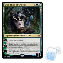 OKO, THIEF OF CROWNS Throne Of Eldraine ELD Planeswalker Magic MTG MINT CARD - Image 1