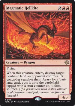 Magmatic Hellkite Tarkir: Dragonstorm Regular - Image 1