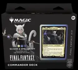 MTG Final Fantasy XIV Scions and Spellcraft Commander Deck - New/Sealed Y'shtola - Image 1