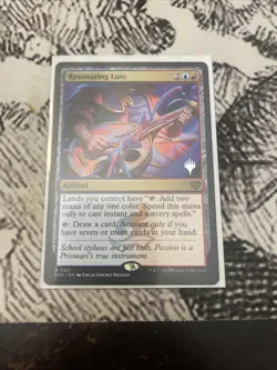 Resonating Lute Secrets of Strixhaven 221 NM MTG ramp and draw Pack Fresh - Image 2