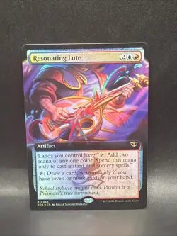 Resonating Lute-Secrets Of Strixhaven-Extended Art-Foil-355 - Image 1