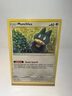 Munchlax 173/236 Uncommon Unified Minds Pokemon Near Mint - Image 1