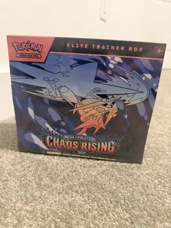 Pokemon Chaos Rising Elite Trainer Box Factory Sealed ETB - Image 1