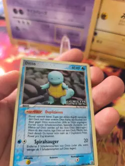 Pokemon Card Ditto Ex Delta Species Reverse Stamp Holo Schiggy Squirtle Exc- - Image 5