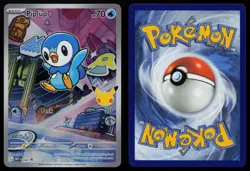 Piplup - 042 Mega Evolution Promo MEP Holo Promo First Partner Pokemon LP - Image 3