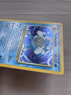 Pokemon Card english Poliwrath 13/102 Holo Base Set Wizards 1999 MP - Image 4