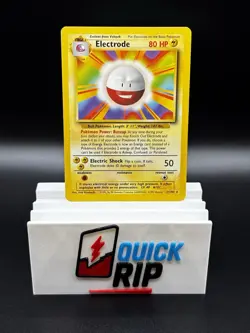 Pokemon TCG Electrode 21/102 Base Set Rare NM $1 Shipping! - Image 1