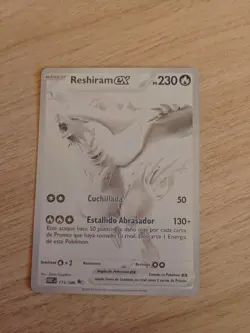 SPANISH Pokemon TCG - Reshiram ex 173/086 - White Flare - Image 1