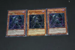 Yugioh Card Lot 3x PL-MP Blackwing - Elphin The Raven(2 CT06 & 1 RGBT) - Image 1