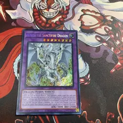Albion The Sanctifire Dragon RA05-EN037 - Secret Rare - Mint - Yugioh - Image 1