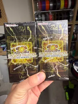 2x Yugioh Limit Over Collection: The Heroes Japanese Booster Box Brand Sealed - Image 1