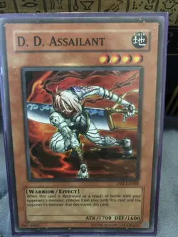 Yugioh D. D. Assailant Unlimited Super Rare DBT-EN002 LP - Image 1