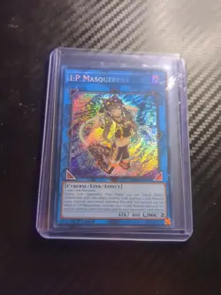 YUGIOH I:P MASQUERENA BLMR-EN085 SECRET 1ST ED NM - Image 1