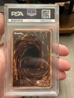 2002 YU-GI-OH! PSV-PHARAOH'S SERVANT 1ST ED THOUSAND-EYES RESTRICT PSA 9 - Image 2