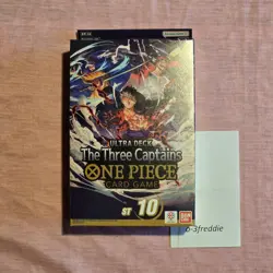 One Piece ST-10 The Three Captains Ultra Deck English Sealed Monkey D Luffy - Image 1