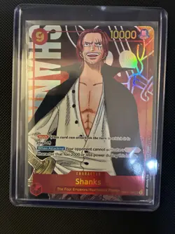 Shanks Alt Art OP01-120 SEC Art ROMANCE DAWN - ONE PIECE Card Game English (NM) - Image 1
