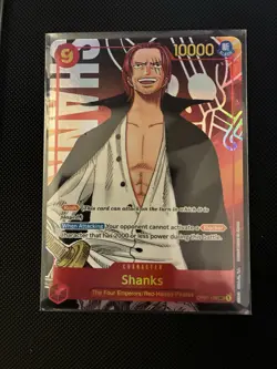 Shanks Alt Art OP01-120 SEC Art ROMANCE DAWN - ONE PIECE Card Game English (NM) - Image 4