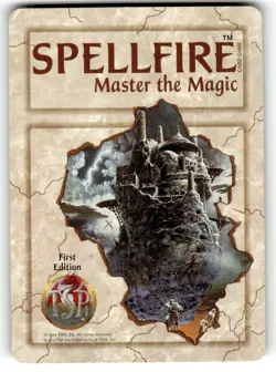 Spellfire CCG Rare Card Anti-Magic Shell - 1st Edition 345 of 400 - Image 2