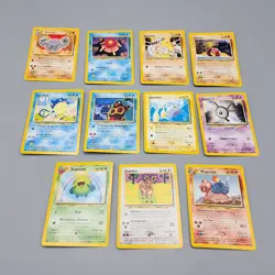 Lot Of 11 Vintage Pokemon Neo Revelation Cards (LP) - Image 1