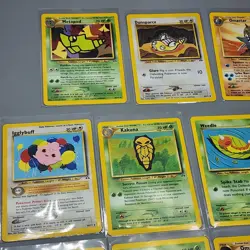 TGC Pokemon Discovery Mixed Common & Uncommon 11 Card Lot / 1 1st Edition - Image 2