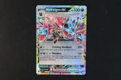 Hydreigon ex 119/191 Holo Shiny Pokemon Card Surging Sparks 2025 NEAR MINT - Image 1