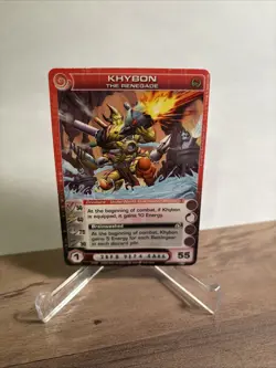 CHAOTIC KHYBON THE RENEGADE (3-MAX STATS) CARD - Image 1
