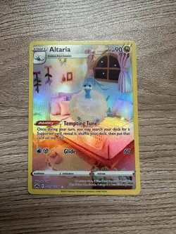Pokemon TCG Altaria Crown Zenith Galarian Gallery Holo Ultra Rare Card GG19/GG70 - Image 1