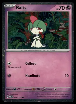 Ralts (Cosmos Holo) Holo Common Miscellaneous Cards & Products 058/132 NM - Image 1