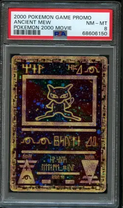 Pokemon | Ancient Mew | PSA 8 Near Mint | Movie 2000 Promo Graded Card - Image 1