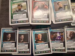 Star Trek Next Generation CCG cards 1994 lot, all NM - Image 2