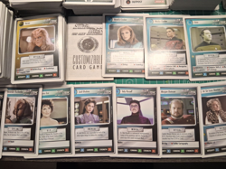 Star Trek Next Generation CCG cards 1994 lot, all NM - Image 3