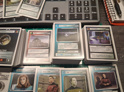 Star Trek Next Generation CCG cards 1994 lot, all NM - Image 5