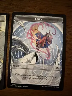 MTG - 4 x Contract / Copy Token - Playset 4x x4 - Secrets of Strixhaven - Image 1