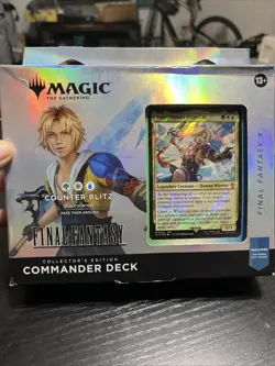Magic The Gathering Counter Blitz Final Fantasy X Commander Deck Ages 13+ - Image 1