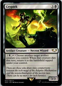 Magic the Gathering Cryptek Warhammer 40,000 Commander MTG Free Shipping! - Image 1