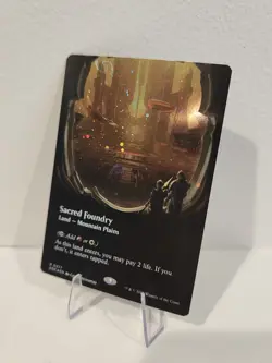 BORDERLESS GALAXY FOIL Sacred Foundry - MTG Edge Of Eternities EOE NM/M 0377 - Image 4